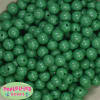 12mm Solid Emerald Crackle Bead 40 pc - Image 1 of 0