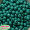 12mm Solid Teal Crackle Bead 40 pc - Image 1 of 0