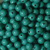 12mm Solid Teal Crackle Bead 40 pc - Image 2 of 0