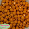 12mm Solid Gold Faceted Clear Acrylic Bubblegum Beads - Image 1 of 0