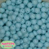 12mm Arctic Blue Acrylic Bubblegum Beads Bulk - Image 1 of 0