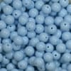 12mm Baby Blue Acrylic Bubblegum Beads - Image 2 of 0