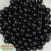 12mm Black Solid Acrylic Bubblegum Beads - Image 2 of 0