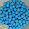 12mm Blue Acrylic Bubblegum Beads - Image 2 of 0