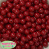 12mm Burgundy  Acrylic Bubblegum Beads - Image 1 of 0
