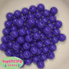 12mm Dark Purple Acrylic Bubblegum Beads - Image 1 of 0