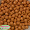 12mm Gold Acrylic Bubblegum Beads Bulk - Image 1 of 0