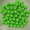 12mm Lime Green Acrylic Bubblegum Beads - Image 2 of 0