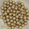 12mm Gold Stardust Acrylic Bubblegum Beads - Image 2 of 0