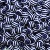 12mm Navy Blue Stripe Bubblegum Beads - Image 2 of 0
