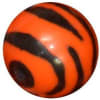 12mm Orange Zebra Print Resin Bubblegum Beads - Image 1 of 0