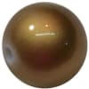 14mm Matte Gold Faux Pearl Bubblegum Beads - Image 1 of 0