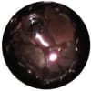 14mm Cocoa Brown Faux Pearl Acrylic Beads 2mm holes - Image 1 of 0