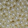 14mm Cream Faux Pearl Bubblegum Beads - Image 2 of 0