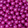 14mm Rose Pink Faux Pearl Bubblegum Beads - Image 2 of 0