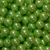 14mm Lime Green Faux Pearl Acrylic Beads - Image 2 of 0