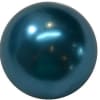 14mm Peacock Blue Faux Pearl Bubblegum Beads - Image 1 of 0