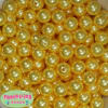 14mm Yellow Faux Pearl Bubblegum Beads - Image 1 of 0