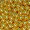 14mm Yellow Faux Pearl Bubblegum Beads - Image 2 of 0