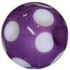 14mm Purple Polka Dot Acrylic Bubblegum Beads - Image 1 of 0