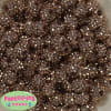 14mm Champagne Rhinestone Bubblegum Beads - Image 1 of 0