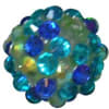14mm Under the Sea Confetti Rhinestone Bubblegum Bead - Image 1 of 0