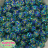 14mm Under the Sea Confetti Rhinestone Bubblegum Bead Bulk - Image 1 of 0
