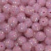 14mm Ice Pink Rhinestone Bubblegum Beads - Image 2 of 0