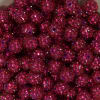 14mm Rose Rhinestone Bubblegum Beads - Image 2 of 0