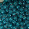 14mm Turquoise Rhinestone Bubblegum Beads - Image 2 of 0