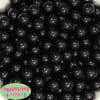 Bulk 14mm Black Solid Bubblegum Beads - Image 1 of 0
