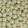 14mm Cream Solid Bubblegum Beads - Image 2 of 0
