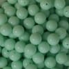14mm Pastel Green Solid Bubblegum Beads - Image 2 of 0