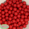 14mm Red Acrylic Bubblegum Beads - Image 1 of 0