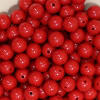 14mm Red Acrylic Bubblegum Beads - Image 2 of 0