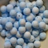 15mm Baby Blue Swirl Silicone Bead - Image 2 of 0