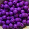 15mm Medium Purple Silicone Bead - Image 2 of 0