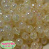 16mm Cream Crackle Acrylic Bubblegum Beads - Image 1 of 0