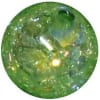 16mm Lime Green Crackle Acrylic Bubblegum Bead - Image 1 of 0