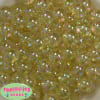 16mm Clear Gold Glitter Acrylic Gumball Bead - Image 2 of 0