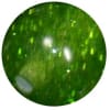 16mm Clear Green Glitter Acrylic Gumball Bead - Image 1 of 0