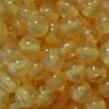 16mm ClearYellow Glitter Acrylic Gumball Bead - Image 2 of 0