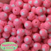 16mm Pink Heart Acrylic Bubblegum Beads - Image 2 of 0