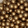 16mm Gold Matte Beads 20pc - Image 2 of 0