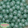 16mm Mint Matte Acrylic Bubblegum Bead - Image 2 of 0