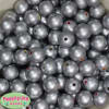 16mm Matte Silver Pearl Bead - Image 2 of 0