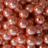 16mmCoral Faux Acrylic Pearl Bubblegum Beads - Image 2 of 0