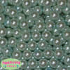 16mm Mint Green Faux Acrylic Pearl Bubblegum Beads - Image 2 of 0