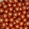 16mm Orange Faux Acrylic Pearl Bubblegum Beads - Image 2 of 0