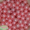 16mm Pink Faux Acrylic Pearl Bubblegum Beads - Image 1 of 0